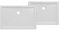 Piatto doccia H6 rettangolare in ceramica 70x100x6cm