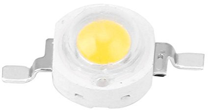 Bombilla LED Chip 100 Unids 3W Granos LED de alta potencia Chips de diodos emisores de luz SMD para accesorios de iluminación de bricolaje Proyector Proyector Luz blanca cálida LED(blanco6000-6500K)