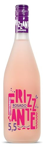 CONDOMINIUM vino frizzante moscato rosado 5,5º botella 75 cl