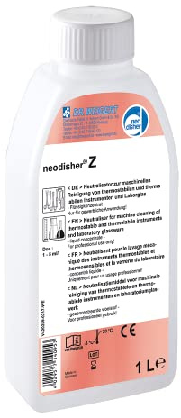 Neutralisationsmittel für Laborglas, Dr. Weigert neodisher Z, Für Laborglas und Labortutensilien, Flüssigkonzentrat, Phosphatfrei, 1 Liter