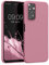 kwmobile Hülle kompatibel mit Xiaomi Redmi Note 11 / Note 11S Hülle - weiches TPU Silikon Case - Cover geeignet für kabelloses Laden - Dark Rose