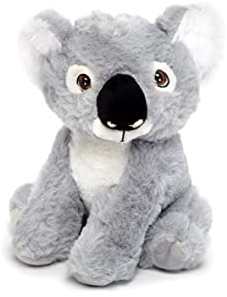 Heitmann Deco PET Plüschtier Koala - grau - 20cm - Nachhaltig - aus 100% Recyclingmaterial