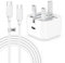 20W iPad Pro Charger Plug and Cable 2M, USB C Charger Plug with USB C to C Cable for iPad Pro 12.9/11 2018 to 2022,iPad Air 5/4,iPhone 15 Pro Max/16 Plus