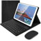 Lively Life Bluetooth Keyboard with Mouse for iPad 10.2 9th 2021/iPad 8th 2020/iPad 7th Gen. 2019, iPad Air 3 2019, iPad Pro 10.5 2017, Detachable Wireless Keyboard Case with Pencil Holder - Black