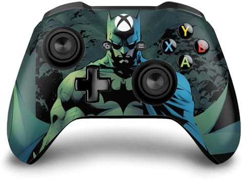 Head Case Designs Offizielle Batman DC Comics Hush Kostüm Logos Und Comicheft Vinyl Haut Gaming Aufkleber Abziehbild Abdeckung kompatibel mit Xbox One S/X Controller