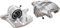 HELLA 8AN 355 790-961 Pinza de freno - AN9096 - Sistema de frenos: Bosch - Pieza nueva sin carcasa