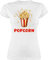 Shirt Damen - & Fasching - Popcorn Fan I Popcornverkleidung Karneval I Filmliebhaber Pop Corn I Fastnacht I Fasnacht I Fasnet - L - Weiß - Funshirts Faschings Tshirt Karnevals mit Shirts