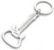 F reedale Silver Guitar Shaped Soda Beer Bottle Opener Keychain Novelty Beverage Bottle Opener Key Ring, Music Lovers Gift