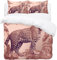 Luoweisi Rose Gold Leopard Bedding Kids Single Duvet Cover Set Super Soft Duvet Cover and 2 Pillow Case for Adults Kids Boys Girls