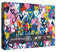 Buntes Herzform-Puzzle, 1000 Teile für Erwachsene, Liebes-Valentinstag-Puzzle, Regenbogen-Graffiti-Kunst-Puzzle als Herz-Themen-Geschenk