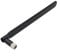 Paquete de 2 Antena 4G LTE 5dBi Conector de ganancia 698-2700MHz para router E5186 B880 B315 B310 B525 B535 B593 Antena externa Polarización vertical Señal más fuerte (negro)