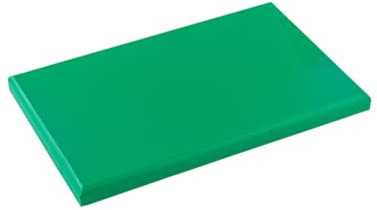 TOPATUPA - Tabla de corte profesional de polietileno - 60x40x2 cm - con gomas antideslizantes (Verde)