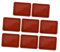 BESPORTBLE Lot De 8 Plateaux De Jardinage Amovibles pour Pots De Fleurs Grands Pots Soucoupes Pots Assiettes Jardinières Rectangulaires Plateaux Multi-Entonnoirs Poteaux en Plastique