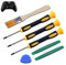 T8H T6 T10H Screwdriver Set for Xbox One Xbox 360 Controller and PS3 PS4, Safe Prying Tool and Cleaning Brush