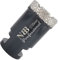 NBB Sega a tazza diamantata brasata sottovuoto con M14, per la perforazione professionale a secco o bagnato su porcellana dura, ceramica, piastrelle, granito (35mm)