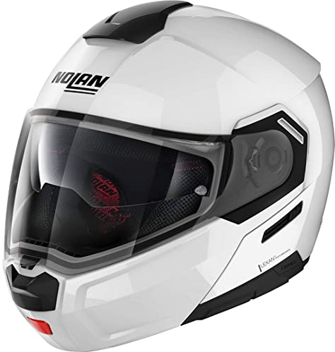 Nolan N90-3 Special N-Com Klapphelm (White,XXS (54))