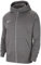 Nike Jungen Park 20 Kapuzenjacke, Kohle Heathr / Weiss, S EU