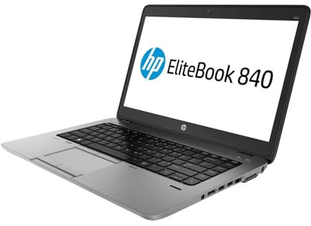 HP Elitebook 840 G2, Intel Core I5-5300U, RAM 8Gb, SSD 240Gb, Display 14, Wifi, webcam, Windows 10 Professional 64-bit (Ricondizionato)