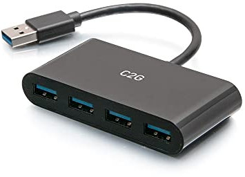 C2G USB-A-Hub mit 4 Anschlüssen