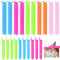 Yafe 20 Pcs Bag Clips for Food Storage, Freezer Bag Clips Fridge Sealing Storage Clips Plastic Bag Sealing Clips Multicoloured Reusable for Snacks, Coffee, Food & Sandwich(2 Sizes)