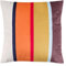 REMEMBER Kissen Zaza Square - quadratisch- 45 x 45 cm - samtweich - Gestreiftes Kissen