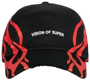 Vision of Super Herren Flames Cap Black