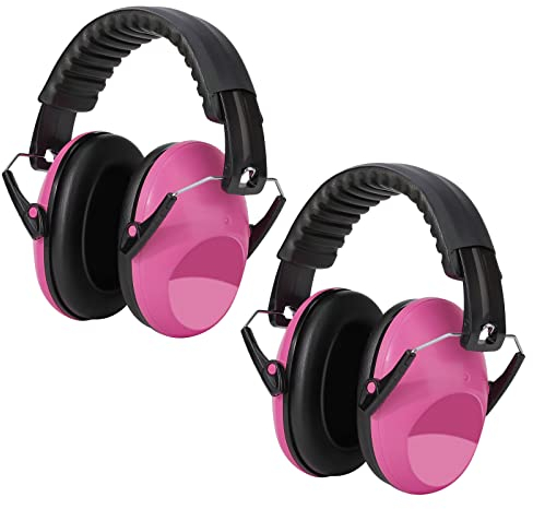 Kriogor Casque Anti Bruit Enfant Lot de 2, SNR 26 dB, Casque Anti Bruit Bébé Pour l’Autisme, TDAH, Feux d’Artifice, Concert, Protection Auditive Enfant pour Dormir, étudier, Tirer