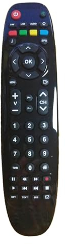 ALLIMITY Fernbedienung Ersatz passend für Thomson HD Sat Receiver THS811, THS813, THS815, THS222, THT712, THS 811, THS 813, THS 815, THS 222, THT 712