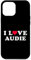 Hülle für iPhone 14 Plus I Love Audie Passende Freundin & Freund Audie Name