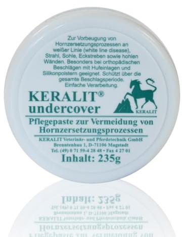 KERALIT® Undercover 235 g- Hufpflegepaste Pflegepaste zur Vermeidung von Hornzersetzungsprozessen