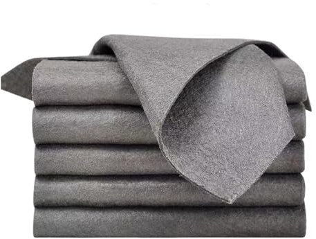 Paños de limpieza de microfibra, Paño de limpieza de vidrio engrosado, paño de limpieza de microfibra reutilizable que no deja marcas, toalla multiusos for vidrio de ventana (color: 1 unidad, tamaño: