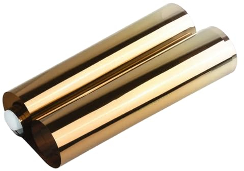 MOCNT Sonnenschutz Streifen für Auto 20cm x 150cm Sonnenschutzfolie für Windschutzscheibe Auto Frontscheibe Tönungsfolie Sichtschutzfolie Fensterfolie Farbverlauf Gold