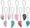 BEEFLYING 8 Stück süße Handyanhänger Kawaii Herzanhänger Riemen ästhetische Y2K-Handyanhänger Zubehör für Handytasche Schlüsselanhänger Airpods Kamera Geldbörse Dekor (gemischte Farben)