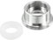 Unifizz M22*1.0 Male to M16*1.0 Female Thread Faucet Adapter, Chromed Aerator Connector Fitting for Garden Hose Water Filter, Silver