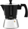 GROSCHE Milano Induction Stovetop Espresso Maker Moka Pot for Greca, Induction, Electric & Gas Stoves, Dishwasher Safe Stovetop Espresso Maker | 6 Espresso Cup, Black