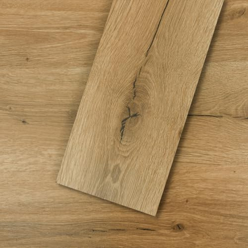Mysflosy Vinyl Plank Flooring, Self Adhesive Wood Look, 36-Pack 54 sq.ft