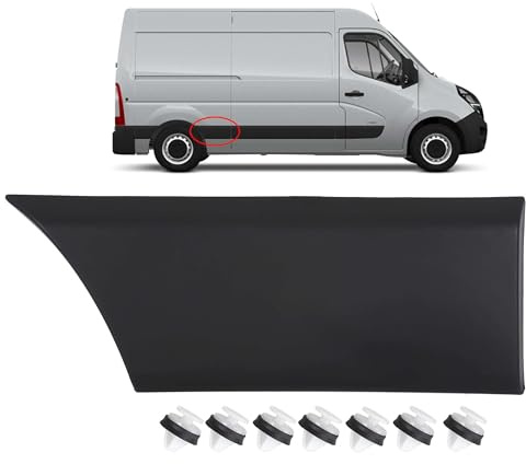 INLY Zierleiste Kotflügel Seitenabdeckung Mitte Rechts kompatibel mit Master Movano B NV400 768F30006R (2010-2024)