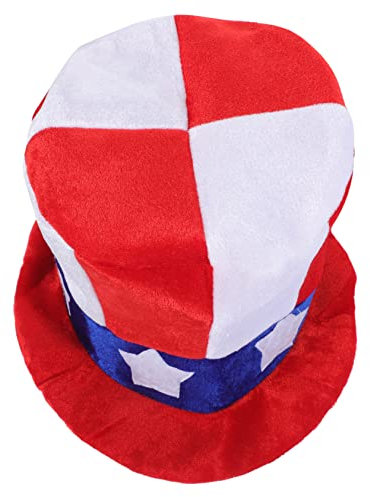 TEMPNAP Hut 4. Juli Party Supplies Usa Party Kopfbedeckung Nationalfeiertag Hut Zufällige Farbe