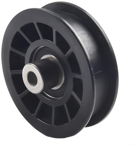 ComfyHarbor Rasenmäher Riemenscheibe, Rasenmäher Flache Umlenkrolle 532194327 194327 Flache Spannrolle Für Handwerker Aufsitzmäher Traktor Ersatz