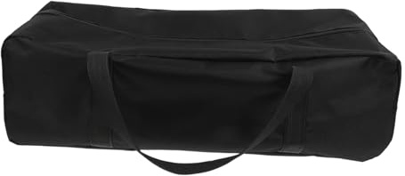 Milisten Heavy Duty BBQ Tool Storage Bag with Zipper Portable Grill Utensil Organizer 17.72 X 6.69 X 5.51 Inch Outdoor Camping Kitchen BBQ Accessories Storage