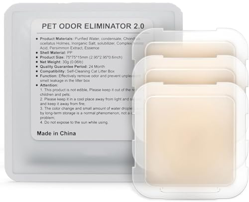 BUNMO 3 Stück Geruchsvernichter für Pura Max/Pura Max 2 /Max Pro Selbstreinigende Katzentoilette,N50 2.0 Geruchsentferner,Geruchskontrolle