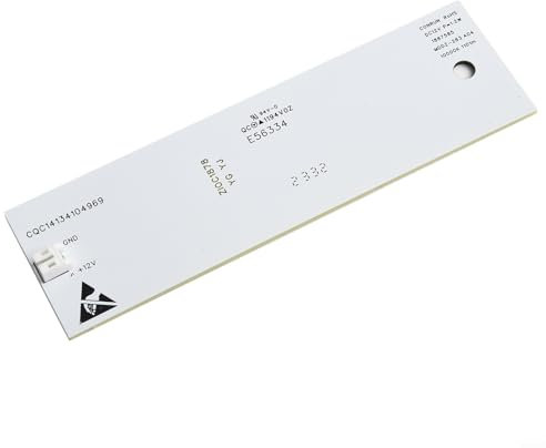 Zeroupshop Barra de luz de repuesto para iluminación interior de refrigerador para Hisense, tira LED de almacenamiento en frío de bajo consumo de 5 pulgadas de longitud