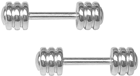 CVUTOVO 2stücke Teiliges Mini Metall Hantel Modell Realistische Miniatur Gewichte Für Mini Haus Deko Sportliche Hanteln Für Spielzeug Und Fotorequisite Fitness Raum Zubehör