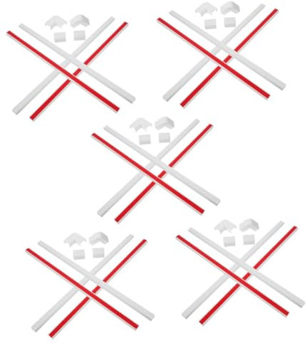 SHINEOFI 5sets Cable Management Wall Strip Tv Mount Cable Hider Hide Wires Cord Covers for Wall-Mounted Tv