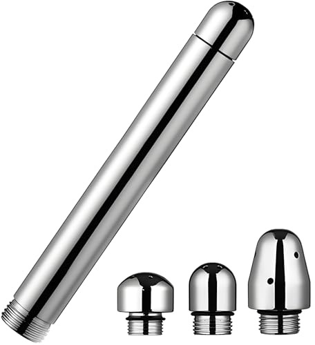 Einlauf Dusche Winkel Zauberstab,Irrigator Analdusche,Analdusche Aufsatz Brause,mit 3 Köpfe für Anal Cleansing Colonic Douche System,Darmreinigungsset für Männer und Frauen zur Intimreinigung.