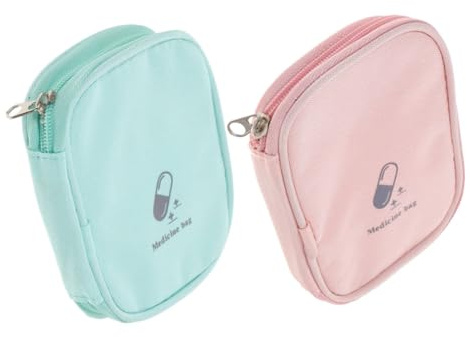 HIAKDOFT 2stücke Outdoor-erstehilfeset mit Großem Etui zur Medikamentenaufbewahrung Erste-hilfe-tasche für Reisen und Campingausrüstung Aufbewahrungsbeutel für Verbandsmaterial