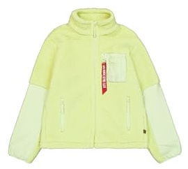 ALPHA INDUSTRIES Herren Sherpa Zip- Jacke (1er Pack)