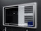 SARAR Badspiegel Spiegel Badezimmerspiegel mit schmaler rundum LED-Beleuchtung 160x80 cm Made in Germany eckiger Wandspiegel Mirror Spiegel Bad mit Licht Zara