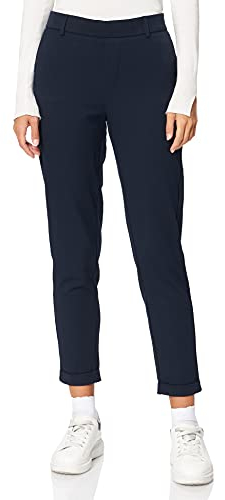 VERO MODA Vmmaya Mr Loose Solid Pant Noos Pantaloni, Donna, Blu (Night Sky Night Sky), XS / 32L