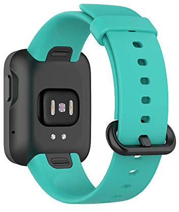 KINOEHOO Bracelet de Montres Compatible avec Mi Watch Lite,avec Redmi Watch Bracelets de Remplacement en Silicone.(Sarcelle)